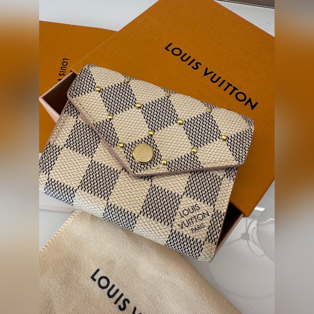 Louis Vuitton Wallet Zoe Damier Azur - Picture 4 of 13